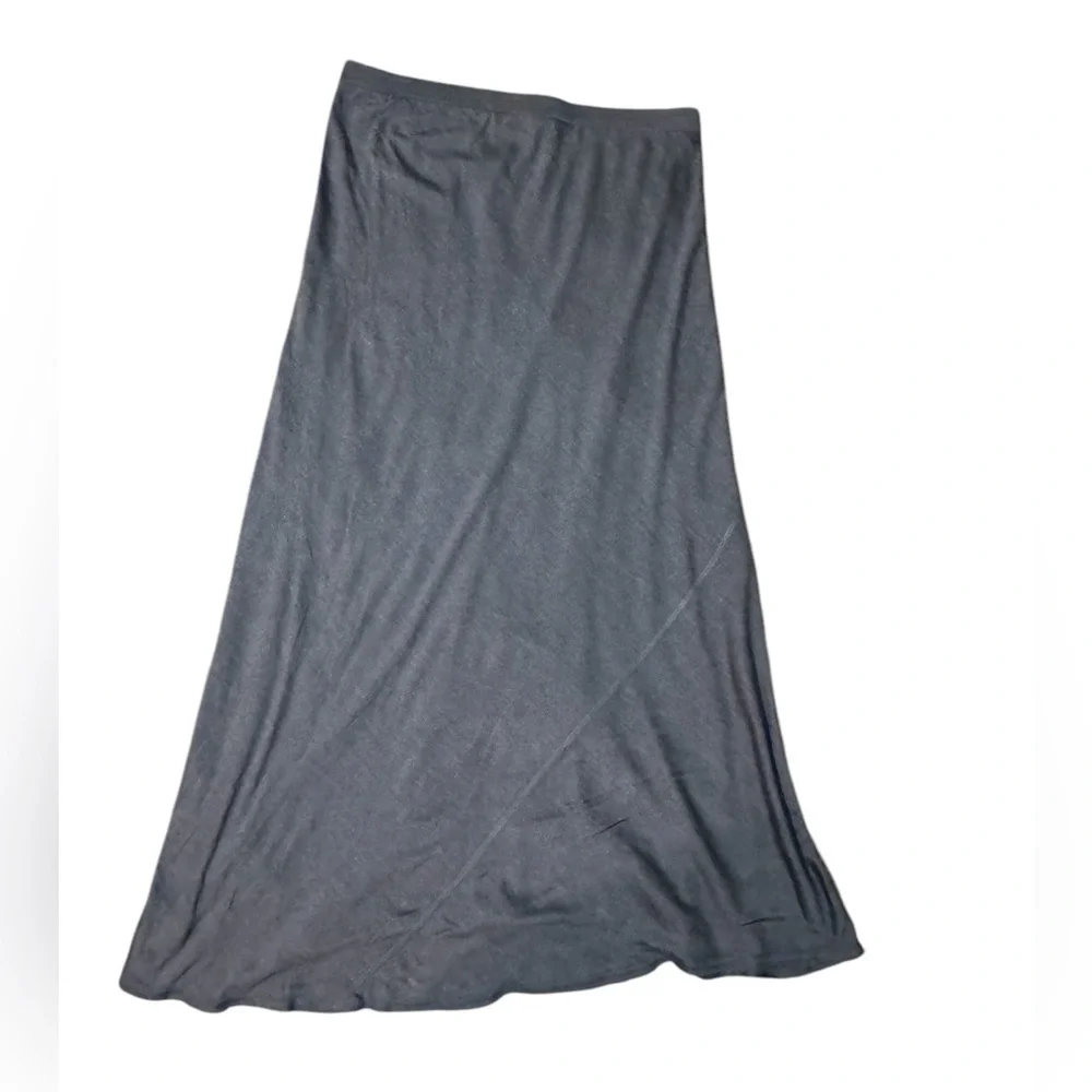 Eileen Fisher Silk/Cotton Blend Maxi Skirt in Size Petite Medium